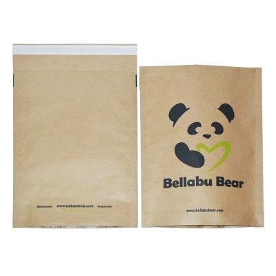 China 6x9 Biodegradable Compostable Cheap Custom Biodegradable Mailing Bags Kraft Paper Mailing Tote Bag for sale