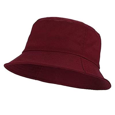 China New Design Summer Bucket Hat Women And Men Foldable Organic Bucket Hat White Custom Hat for sale