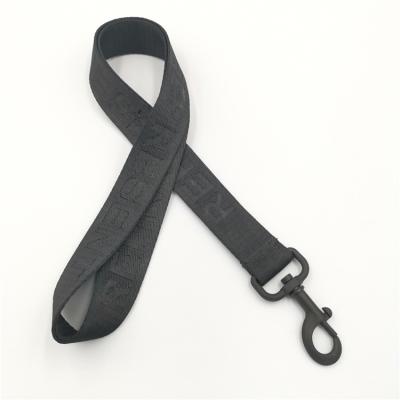 China HOT SALE High Quality Black Woven Lanyard Strap from Fashiontable for sale