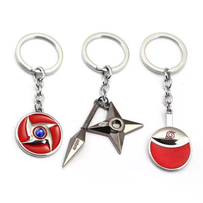 China Good quality metal key chain 3d portable modern sword metal gun key chain for club for sale