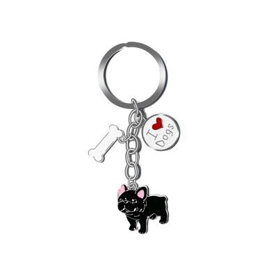 China New York Portable Promotional Custom Cute Animal Metal Travel Key Chain Metal Key Chain for sale