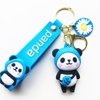 China Custom 3D Reflective Soft Rubber Cartoon Keychains Eco-friendly PVC Reflective PVC for sale