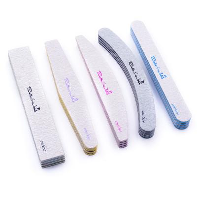 China Durable 80/100 100/180 180/240 Zebra Private Label Board Emery Logo Folder Nail Grit Files for sale