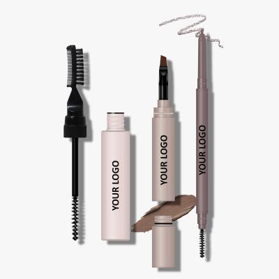 China NEWEST Makeup Kit Waterproof Longlasting Private Label Eyebrow Pencil Enhancers Brow Pomade Waterproof Brow Sculpt Brow Fixer for sale