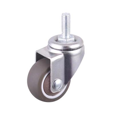 China PIVOT Factory Wholesale M8 Threaded 2 Inch Caster Wheels Screw Band For Sewing Machine for sale