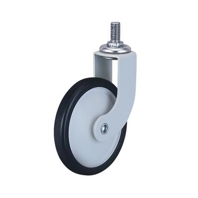 China Modern Home Office 3 Inch m8 Thread Screw Swivel High Quality Custom Indoor Furniture Movable Caster Wheel for sale