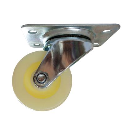 China SWIVEL Swivel Galvanized Iron 3 Inch PP Caster Wheel Without Brake for sale