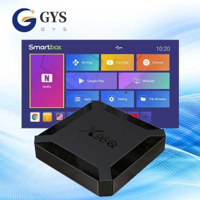 China Support OEM Quality Good With Cheap Price Android 10 Allwinner H313 Quad Core X96Q Android TV Box X96Q for sale