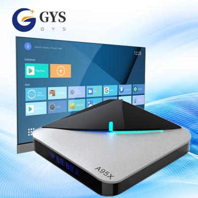 China F-3 S905X3 2.4G/5GHz Support 4K A95X Android 9.0 wifi tv box 4GB RAM 64GB ROM Media Player A95XF3 Dual Band Set Top Box for sale