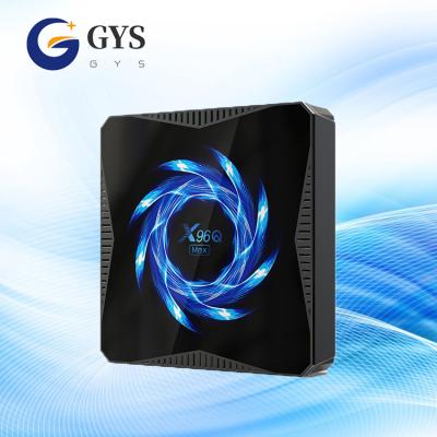 China OEM/ODM GYS X96Q MAX Android 10 TV Box Allwinner H616 Quad Core 2.4G and 5G WIFI B T 5.0 X96Q MAX 4GB 32GB 64gb Smart TV Box Android 4K 6K for sale