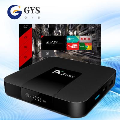 China New TX3 mini Amlogic S905W 2018 Hot Selling Android 9.0 Quad Core TV Box 2GB 16GB Media Player Box TX3mini Support 4K Quad Core for sale