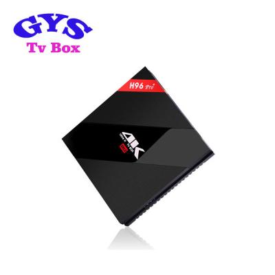 China H.265 H96 pro + android 7.1 tv box 2.4g 5g dual wifi plus android best quality tv box 4k h96 pro for sale