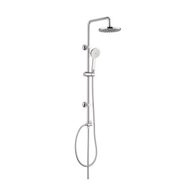 China Without Diverter Cold Hot Rain Water Bathroom Rainfall Shower Column Head Set for sale