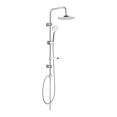 China Without diverter factory supply attractive price hot sale high flow head handle column shower set for sale