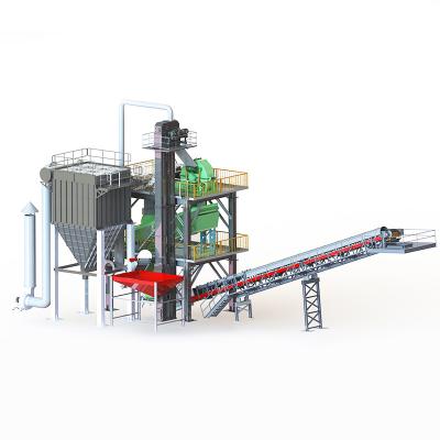 China 5-70mm Mesh Size Environmentally Manufactured Sand Plant Stationary Installation for sale