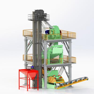 China Wet Technology High Performance Sand Making Machine Stationary Installation Method for sale