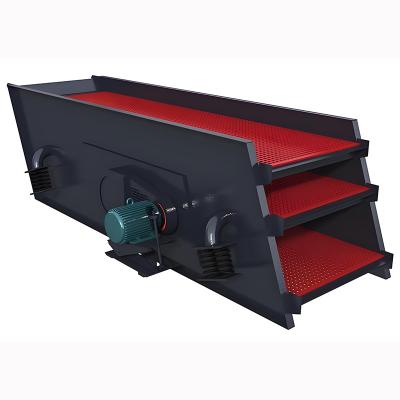 China Powerful 2500x7000mm Specifications Mining Vibrating Screens Medium To Fine Grained Materials for sale