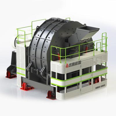 China Customized Mining Crusher Machine Of Mobile Horizontal Shaft Impact Type for sale