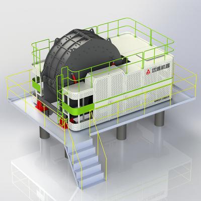 中国 異なる容量 静止型石粉砕装置 鉱山用粉砕機 販売のため