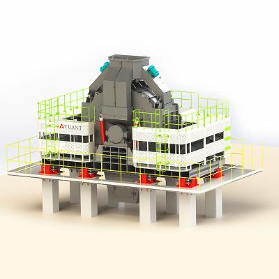 China Varied Capacity Horizontal Shaft Impactor Crushing Machine PWS4010 for sale