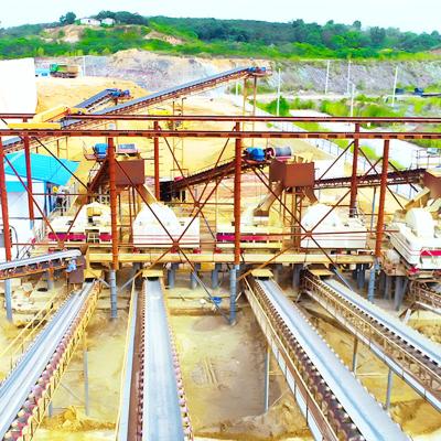 China High Capacity Manufactured Sand Plant With Customizable Color Dry Technology for sale