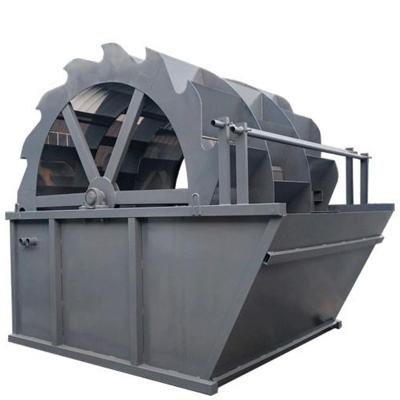 China Electricity Powered 120t/h Capacity M Sand Washing Machine Bucket Wheel Sand Washer for sale