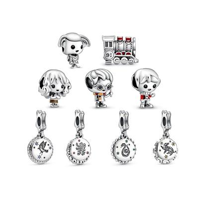 China New Cartoon 925 Sterling Silver Beads Four Great Modern Beasts String Diy Pendant Harry Po tter Charms Jewelry For Making Bracelets for sale