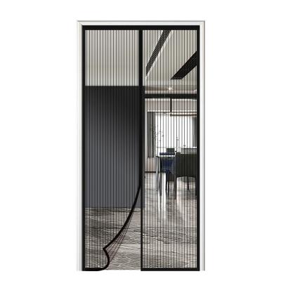 China European Style Waterproof Commercial Mosquito Net Insurance Magnetic Door Screen Reinforced Magnetic Door Curtain for sale