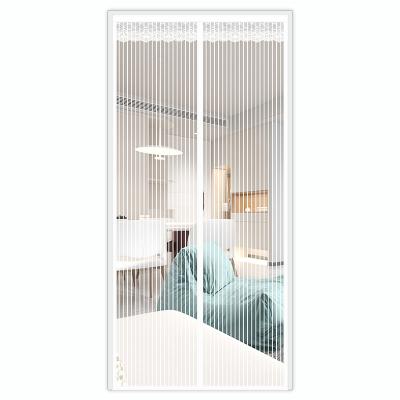 China Waterproof Magnetic Insect Mesh Curtains Door Screen Automatic Anti-Mosquito Screen Door Mosquito Bug Fly Anti Closing Netting Magnets for sale