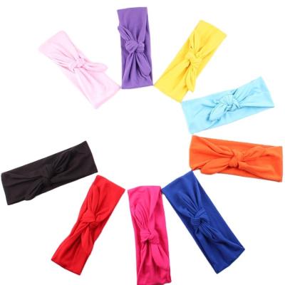 China Wholesale Cotton/Polyester Ladies Bow Headband Fashion Hair Band for sale