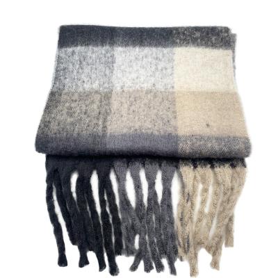 China New Winter Warm Wear Women Woven Scarf Winter Scarf Thick Scarf for sale