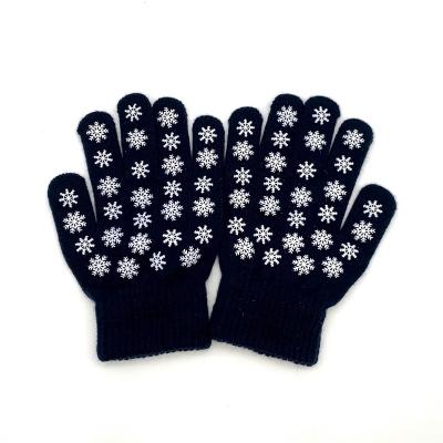 China Daily Life Children Printed Magic Gloves Children Winter Gloves Girls Gloves for sale