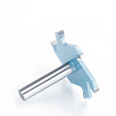 China Tideway Carbide T Type Slotting Router Bit 6 Flutes Trimming Milling Cutter Cutting Tool for sale