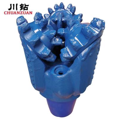 China Construction Material Shops 9 7/8 Inch Roller Mill Tooth Tricone Bits IADC 217 Tooth Steel Tooth Steel Bits for sale