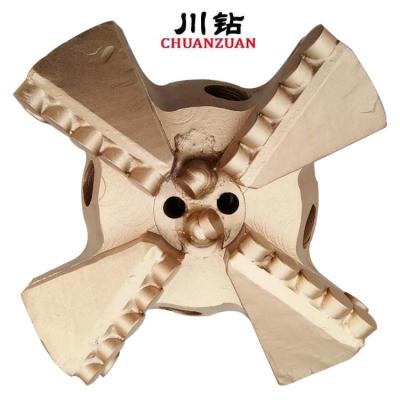 China Construction Four Wings PDC Drill Bit 180 mm PDC Drag Bit For Coal Mining Rig for sale