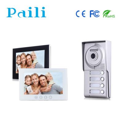 China Video Metal Cover Apartments 2-Wire Security Door Phone Room To Room Intercom for sale