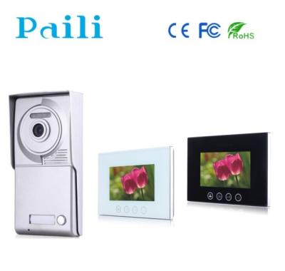 China 2 Wire Video Metal Cover Door Phone With Photo Memory Access Control Electric Intercom for sale