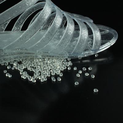 Китай foam pvc granules shoe soles PVC Transparent Granules SPVC801 продается