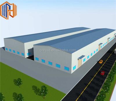 China Design Two Story Steel Buildings Low Price Metal Structure Workshop Steel Structure Warehouse Prefab Workshop Building for sale