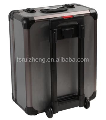 China Tools Package and Large Storage Capacity Trolley Tool Box Aluminum Tool Storage Box for sale