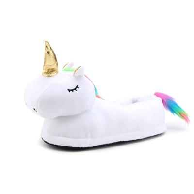 China Factory OEM Wholesale Handmade Plush Unicorn Slippers Bedding Set for sale