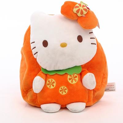 China Handmade Wholesale Kawaii Kids Cute Stuffed Soft Plush Hello Kitty Toy Hello Kitty Backpack for sale