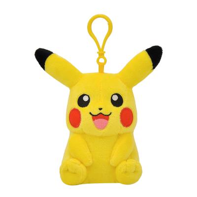 China Custom Nintendo Psyduck Charmander Pikachu Pokemon Car Soft Plush Stuffed Key Chain Handmade Cute Pocket Monsters Kawaii Toys for sale