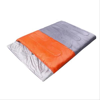 China Hotspot Envelope Type Couples Widen Thicken Warm Outdoor Camping Lunchtime Cotton Indoor Adult Double Sleeping Bag for sale