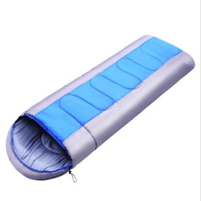 China Portable Single Warm Outdoor Camping Cotton Adult Splicable Type Envelope Spring And Autumn Sleeping Bag Cotton Splicable Sleeping Bag for sale