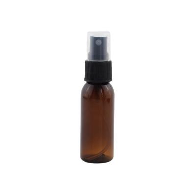 China 30ml Cosmetic Plastic Amber Chemical Resistant Spray Bottles for sale