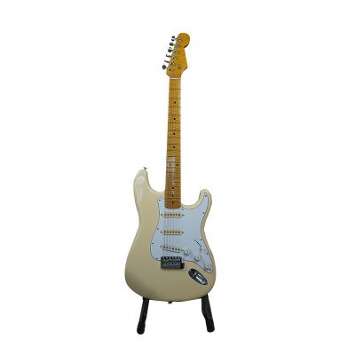 China Fretbaord Materialflame white maple alder electric guitar factory supply electric guitar for sale