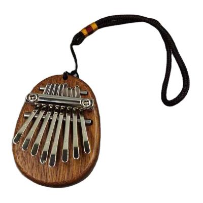 China Cheap Musical Instrument Mahogany Solid Mahogany Body Kalimba 8 Inch Piano Keys Mini Kalimba Amazon Hotsale for sale