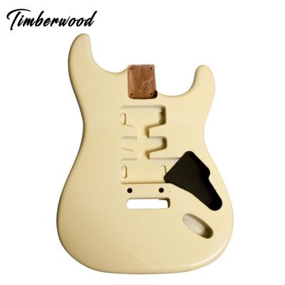 China GUITAR Guitar Body Good Quality Custom Electric Guitar Body For Stratocaster Electric Guitar Body Wholesale White American Made Alder Factory for sale