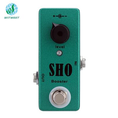 China GUITAR Mini SHO Booster Electric Effect Pedal Single Pickup Electric Guitar performs true bypass based on zevx super hand on factory for sale